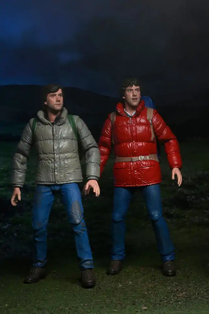 An American Werewolf In London Figurine de Acțiune 2-Pack Jack și David 18 cm poza produsului