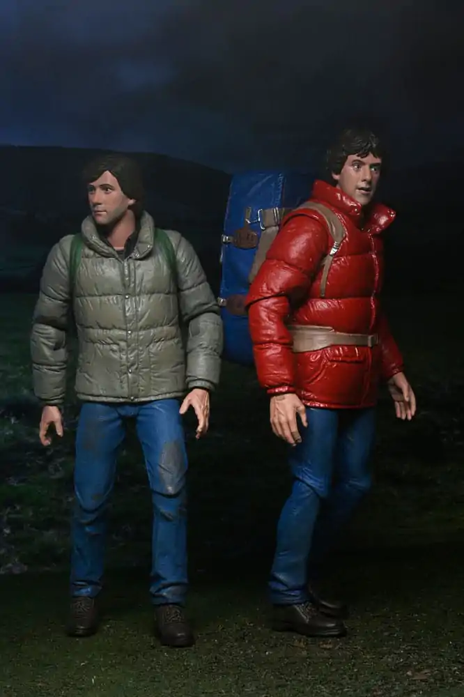 An American Werewolf In London Figurine de Acțiune 2-Pack Jack și David 18 cm poza produsului