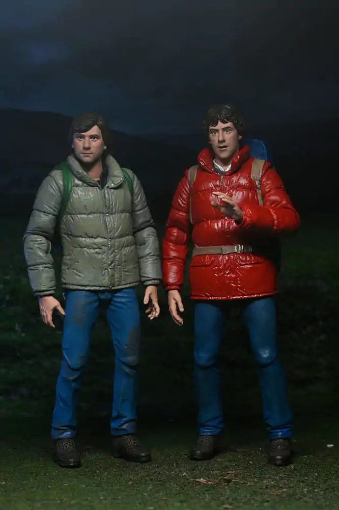 An American Werewolf In London Figurine de Acțiune 2-Pack Jack și David 18 cm poza produsului