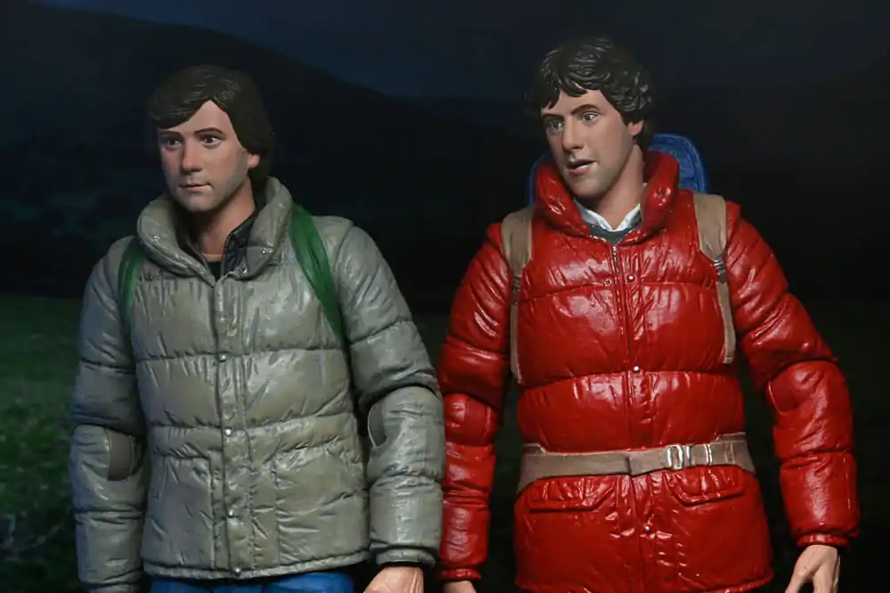 An American Werewolf In London Figurine de Acțiune 2-Pack Jack și David 18 cm poza produsului