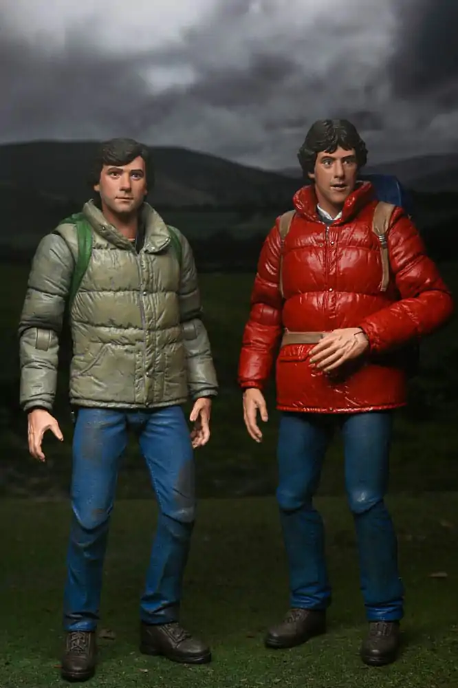 An American Werewolf In London Figurine de Acțiune 2-Pack Jack și David 18 cm poza produsului