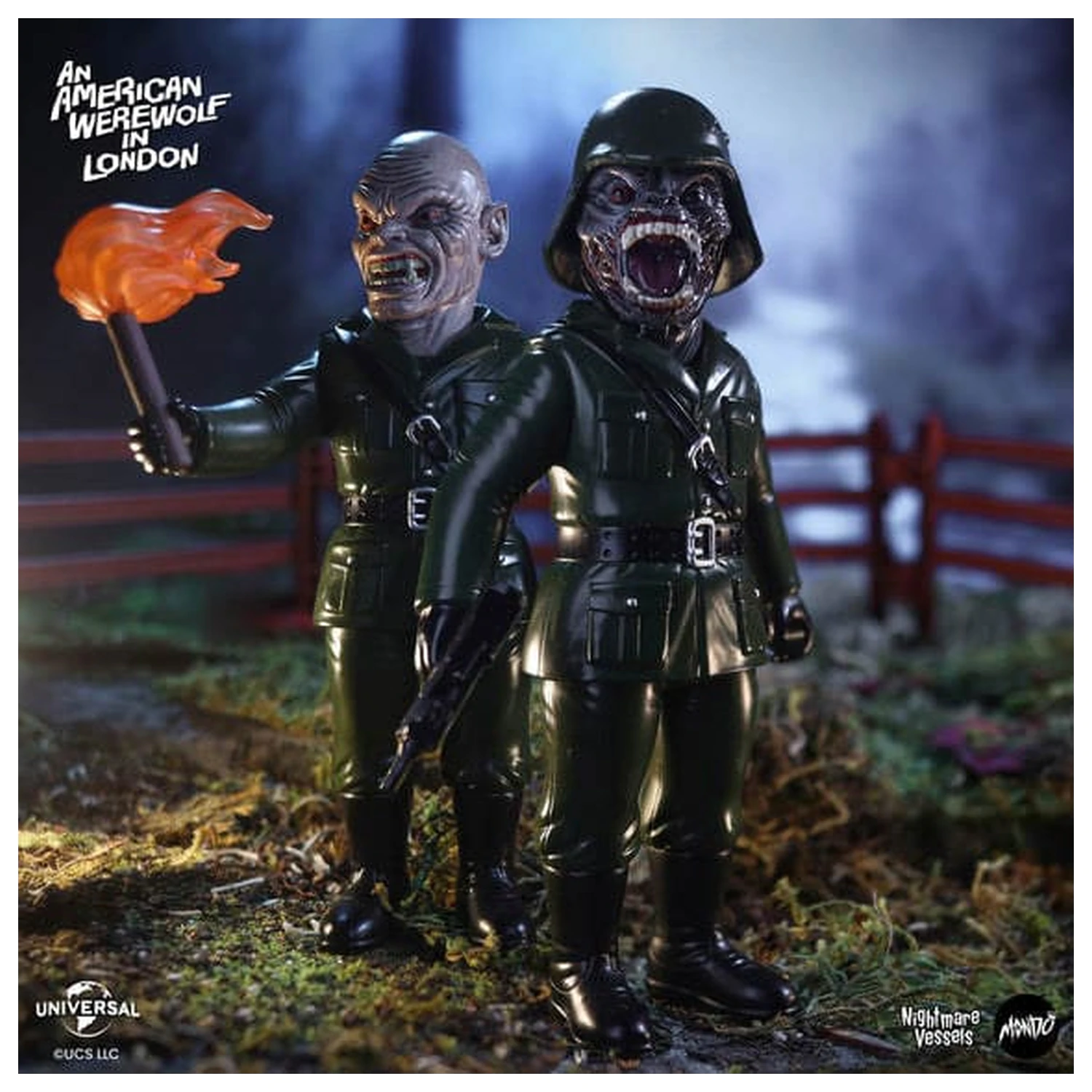 An American Werewolf in London Soft Vinyl Figura Nightmare Demons 17 cm poza produsului