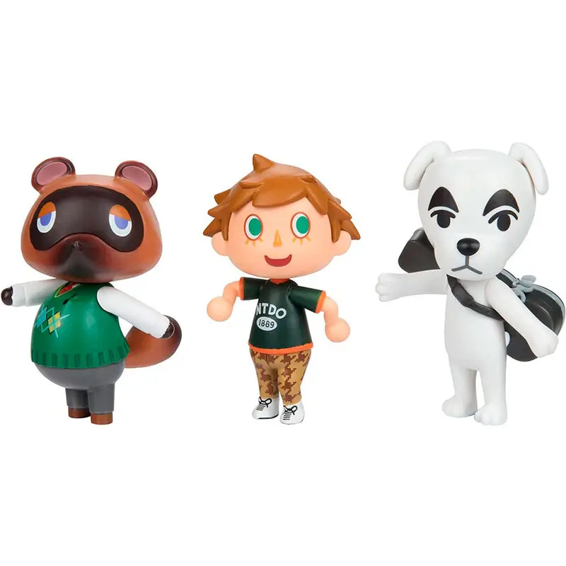 Animal Crossing blister 3 figurine 6cm poza produsului