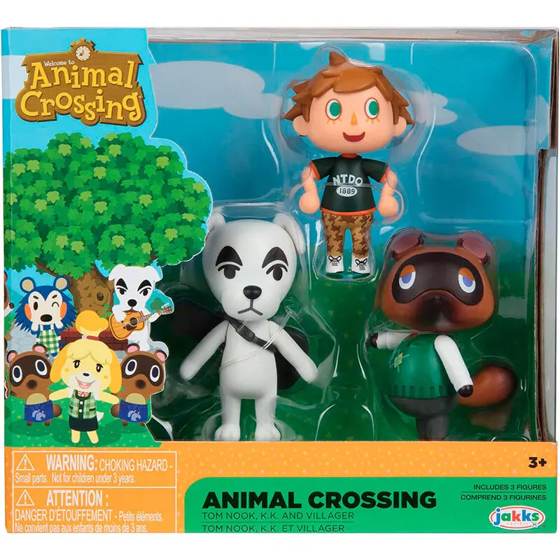 Animal Crossing blister 3 figurine 6cm poza produsului