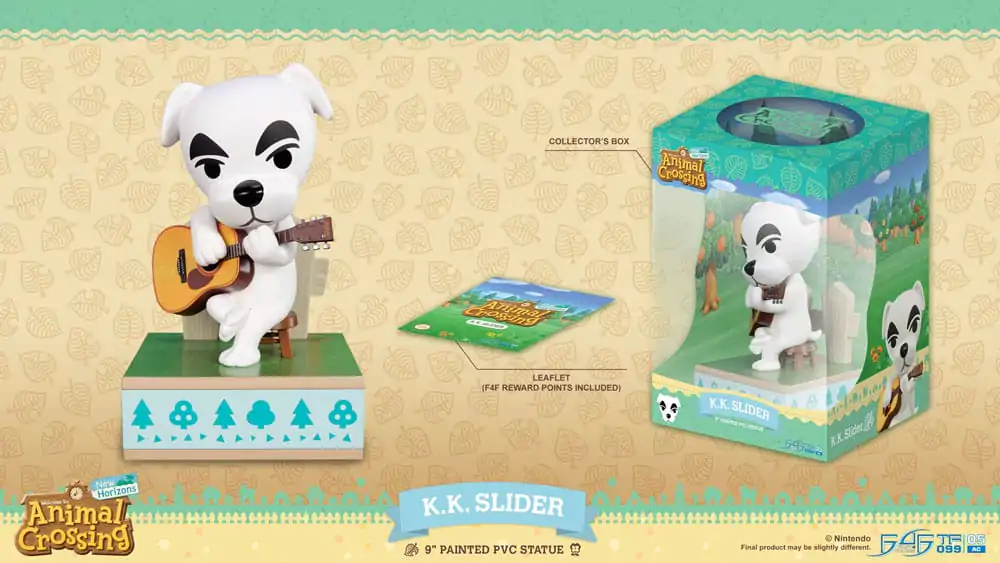 Animal Crossing: New Horizons statuie PVC K.K. Slider 22 cm poza produsului