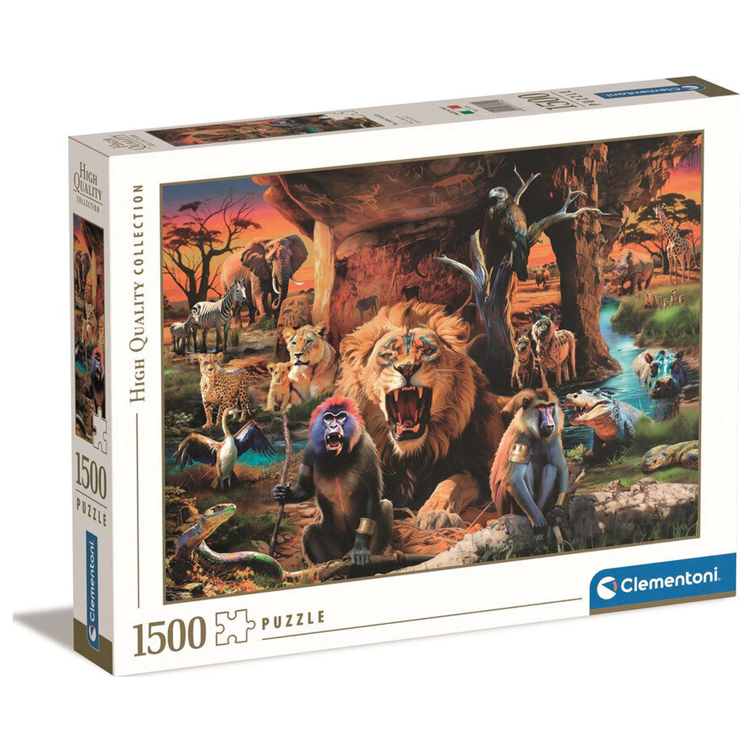 Animals puzzle 1500 de piese poza produsului