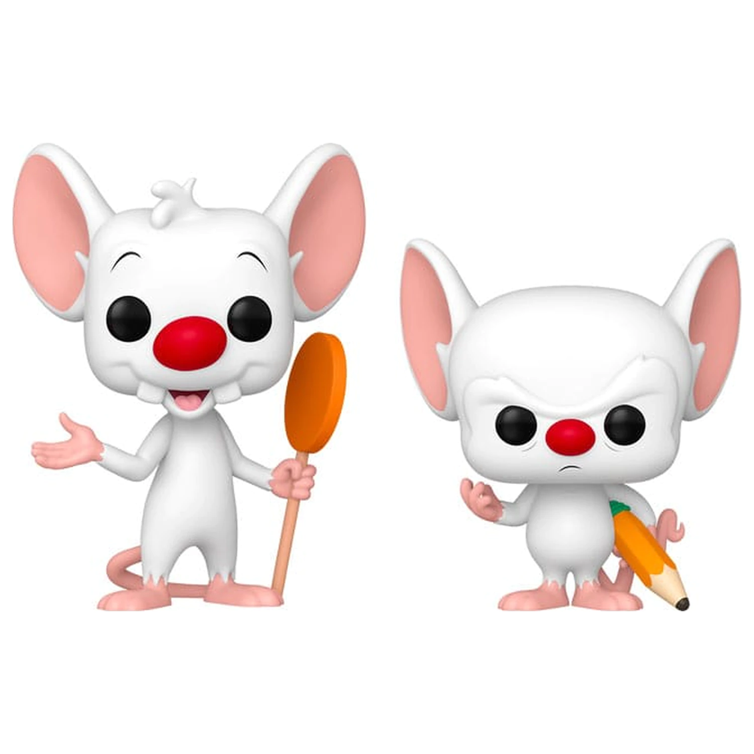 Animaniacs Funko POP! Television Figurine de vinil pachet de 2 Pinky & The Brain 9 cm poza produsului