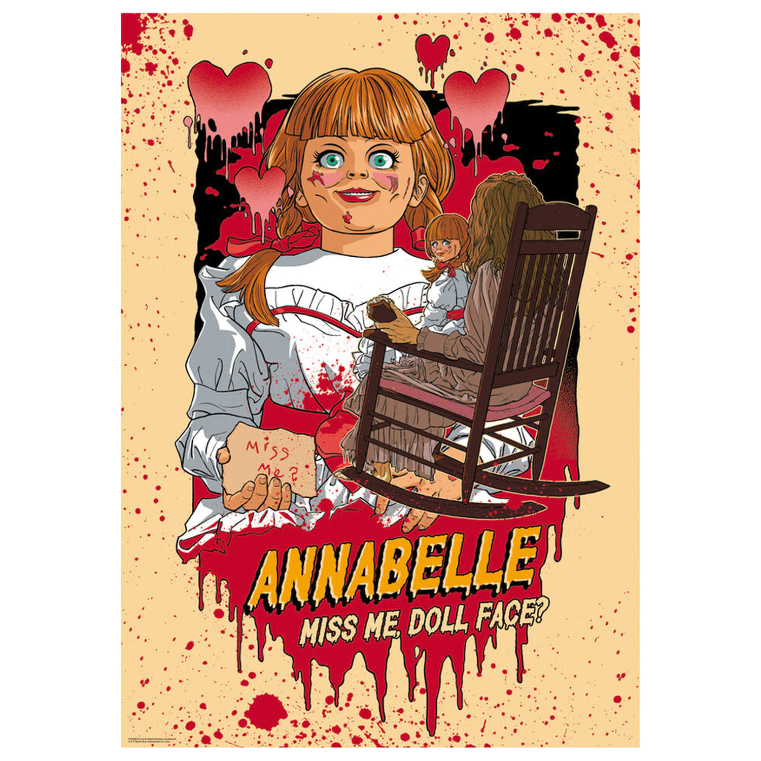 Annabelle Premium puzzle 1000 piese poza produsului