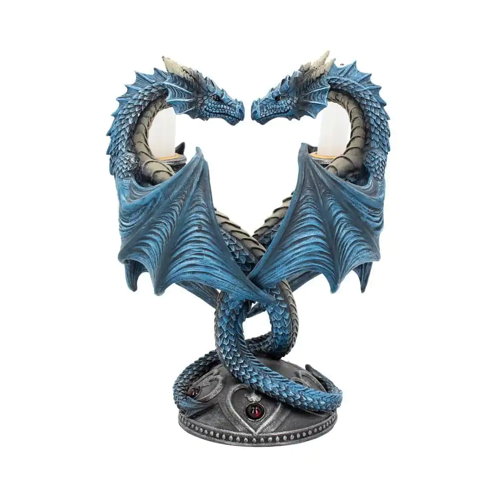 Anne Stokes Candle Holder Suport lumânare Dragon Heart 23 cm poza produsului