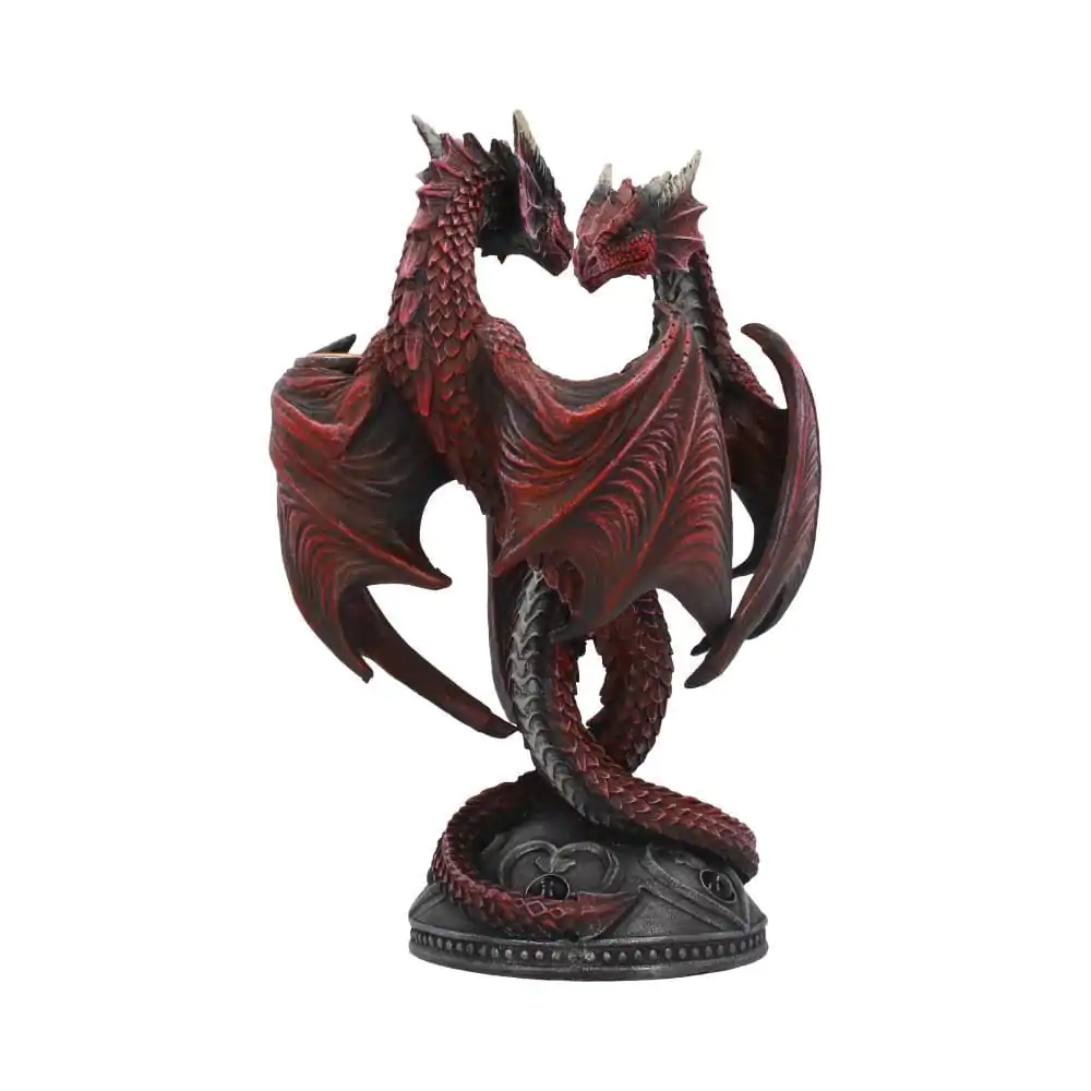 Anne Stokes Suport Lumânare Dragon Heart Valentine's Edition 23 cm poza produsului