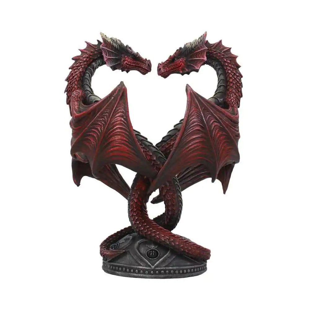 Anne Stokes Suport Lumânare Dragon Heart Valentine's Edition 23 cm poza produsului