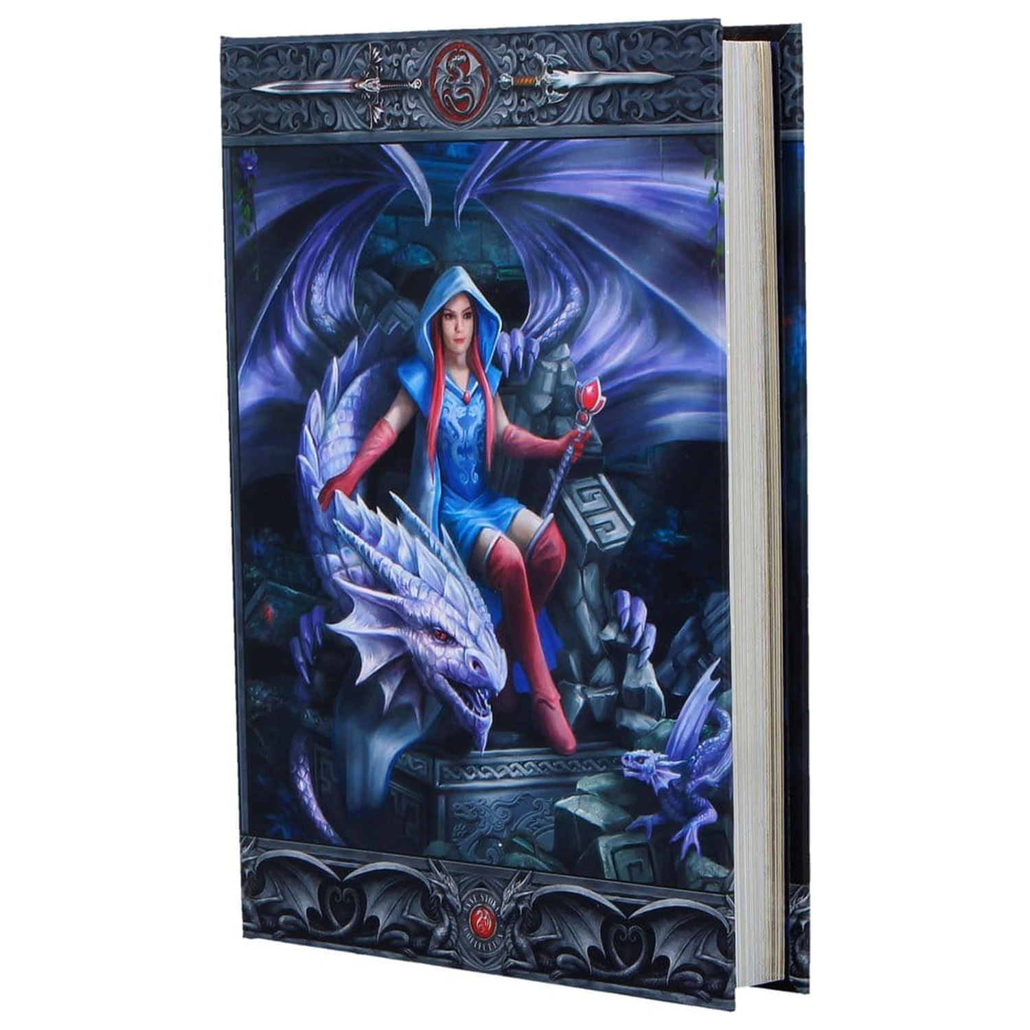 Anne Stokes Journal Dragon Mage A5 poza produsului