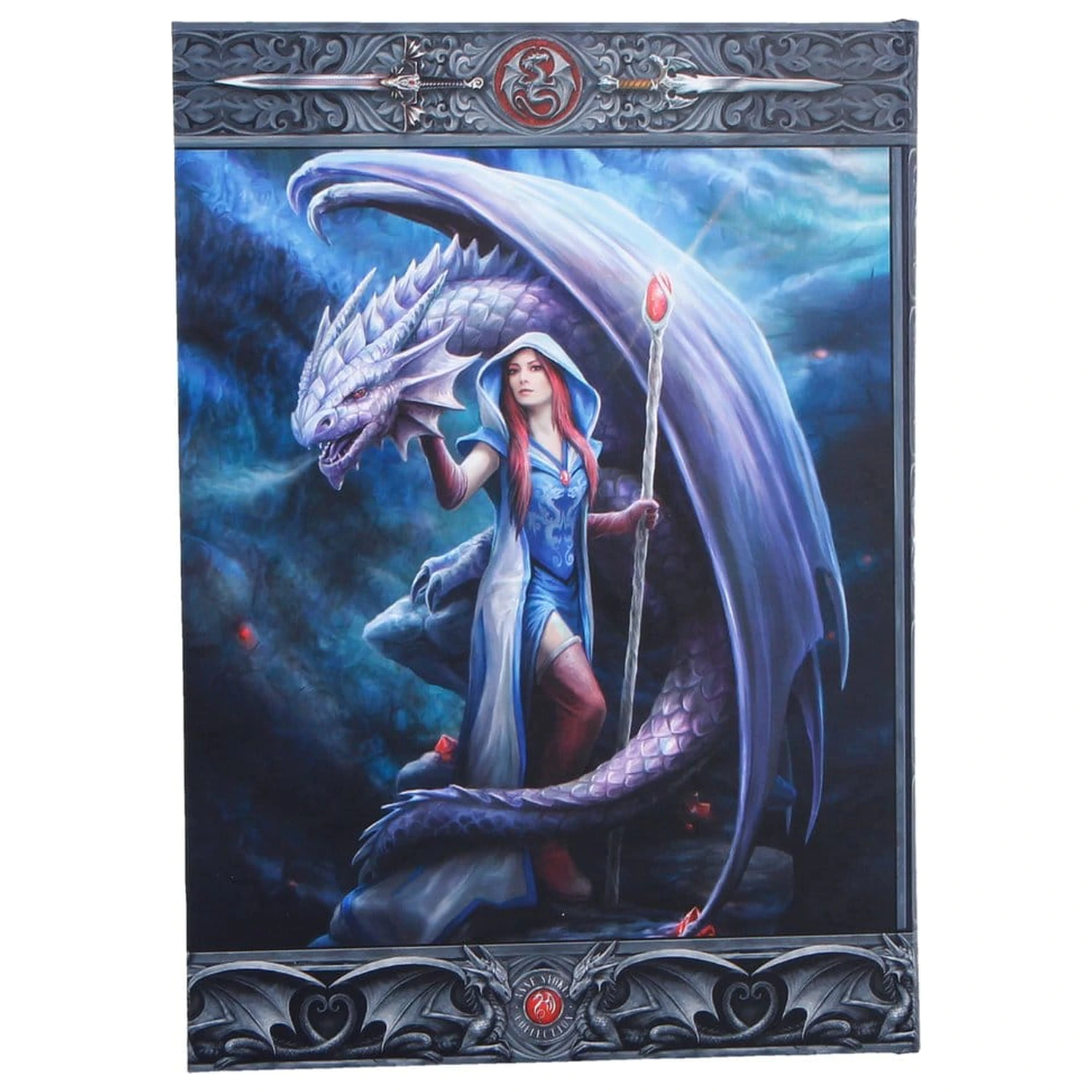 Anne Stokes Journal Dragon Mage A5 poza produsului