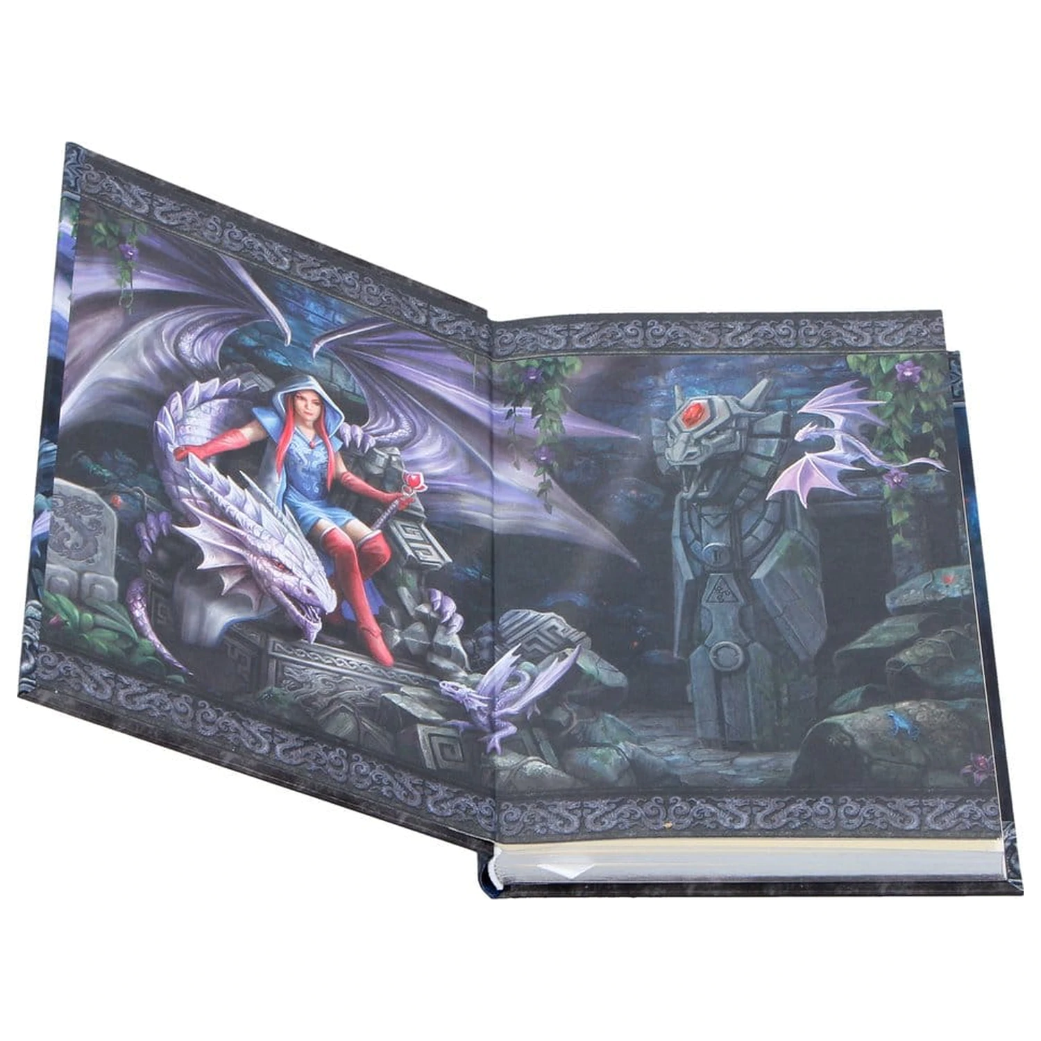 Anne Stokes Journal Dragon Mage A5 poza produsului