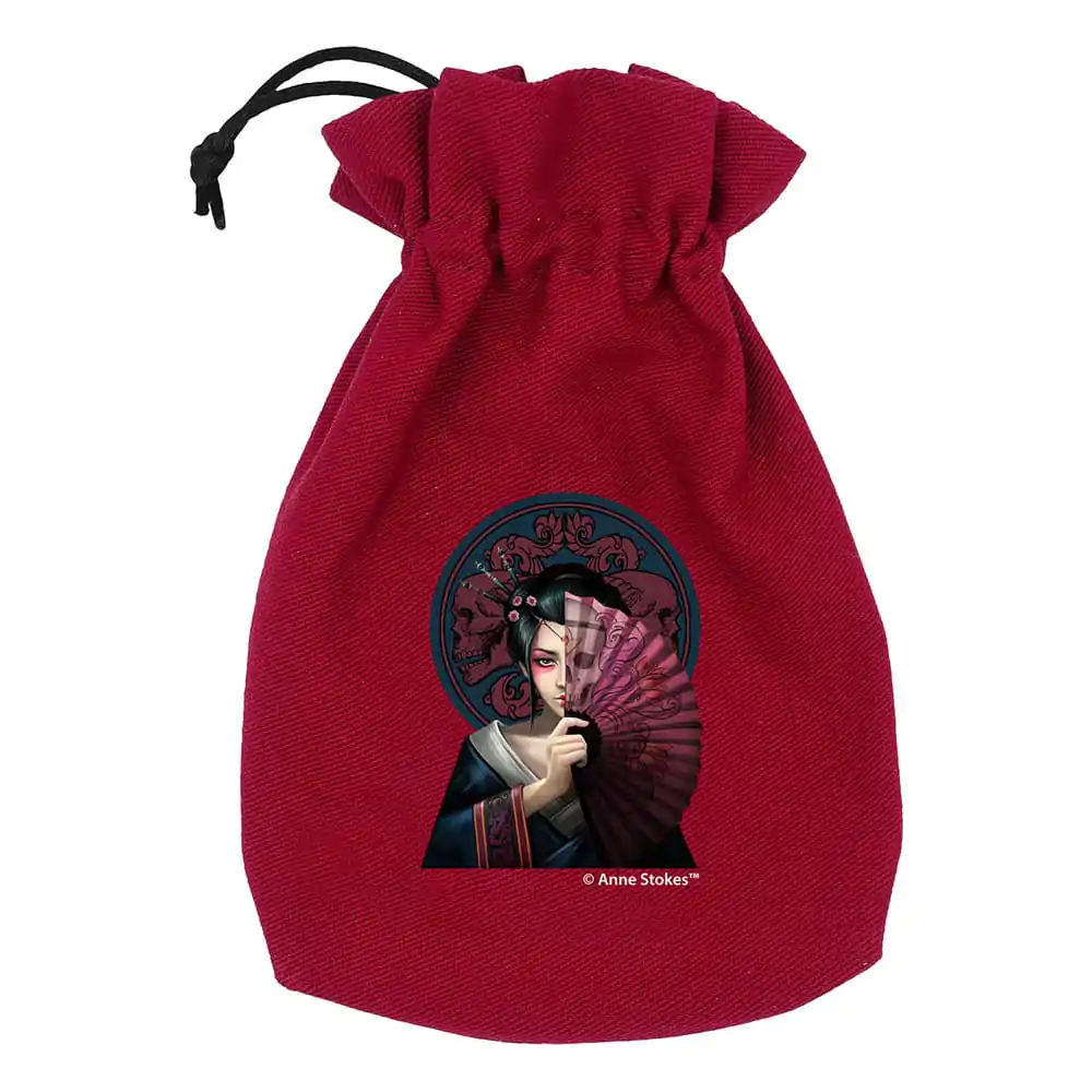 Anne Stokes Dice Pouch Geisha Skull - Săculeț pentru zaruri poza produsului