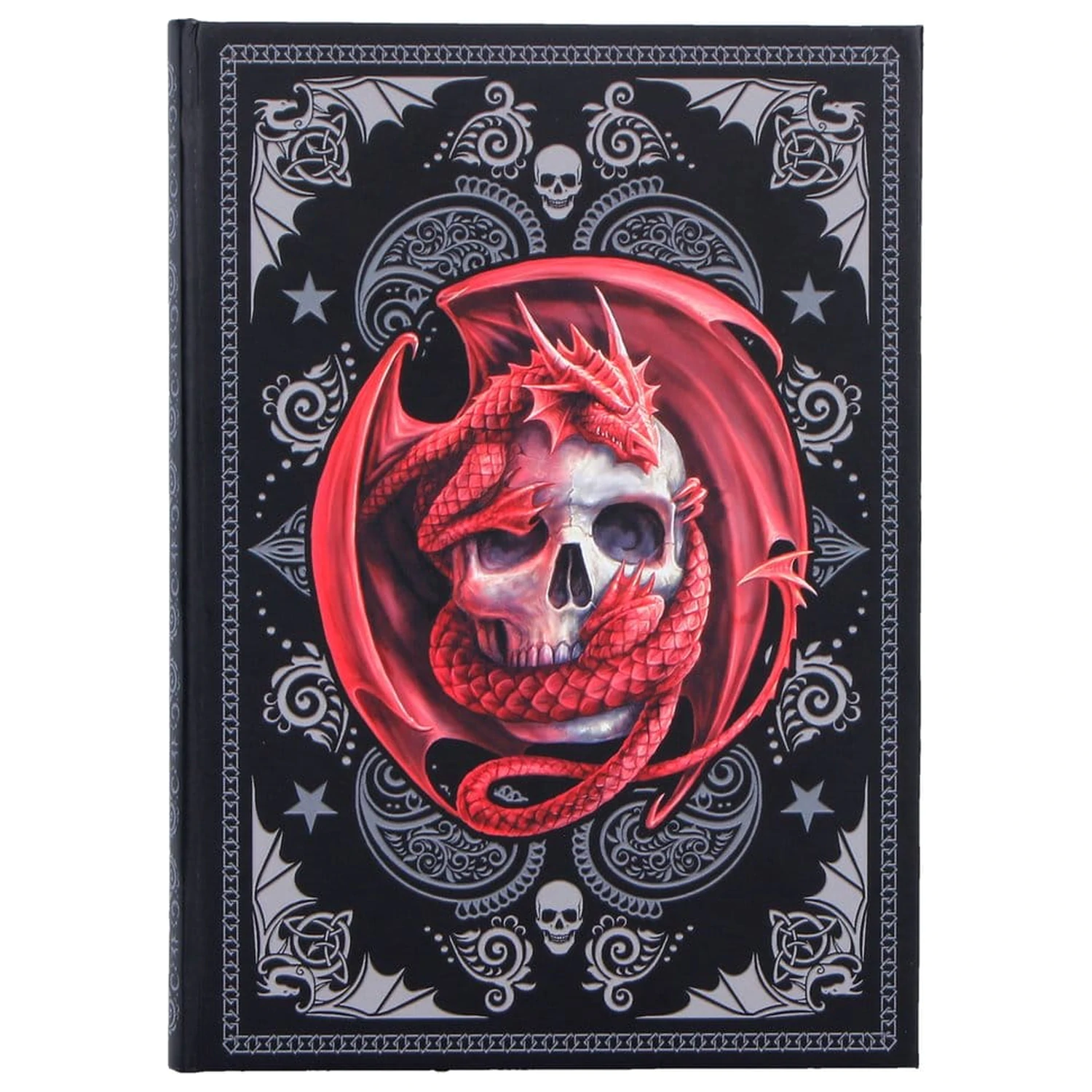 Jurnal Anne Stokes Skull Embrace A5 poza produsului