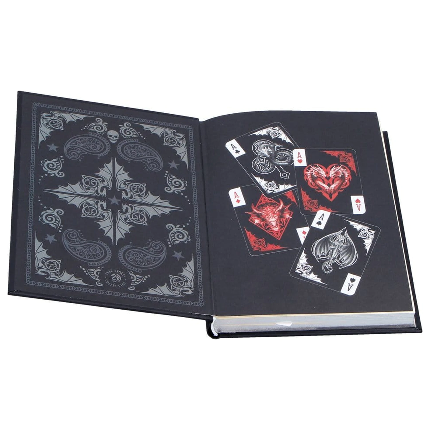 Jurnal Anne Stokes Skull Embrace A5 poza produsului