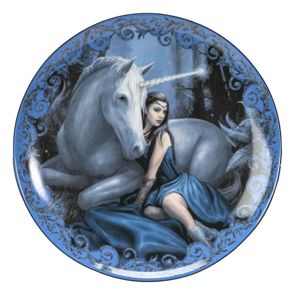 Anne Stokes Set 4 farfurii Unicorn and Maiden poza produsului
