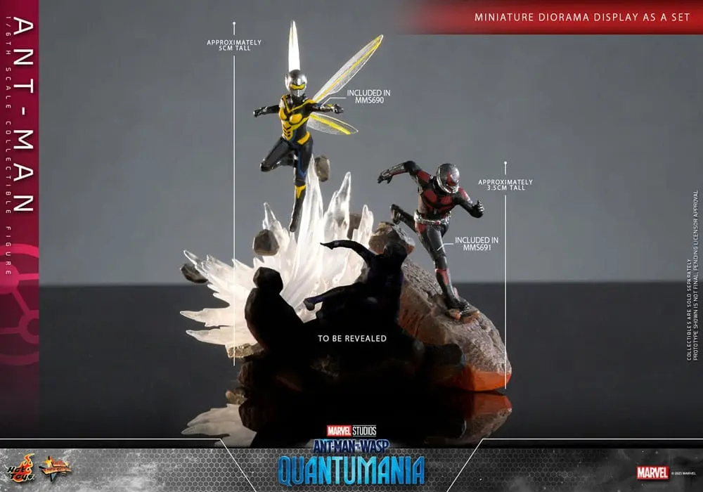 Ant-Man & The Wasp: Quantumania Movie Masterpiece Figurina de acțiune 1/6 Ant-Man 30 cm poza produsului