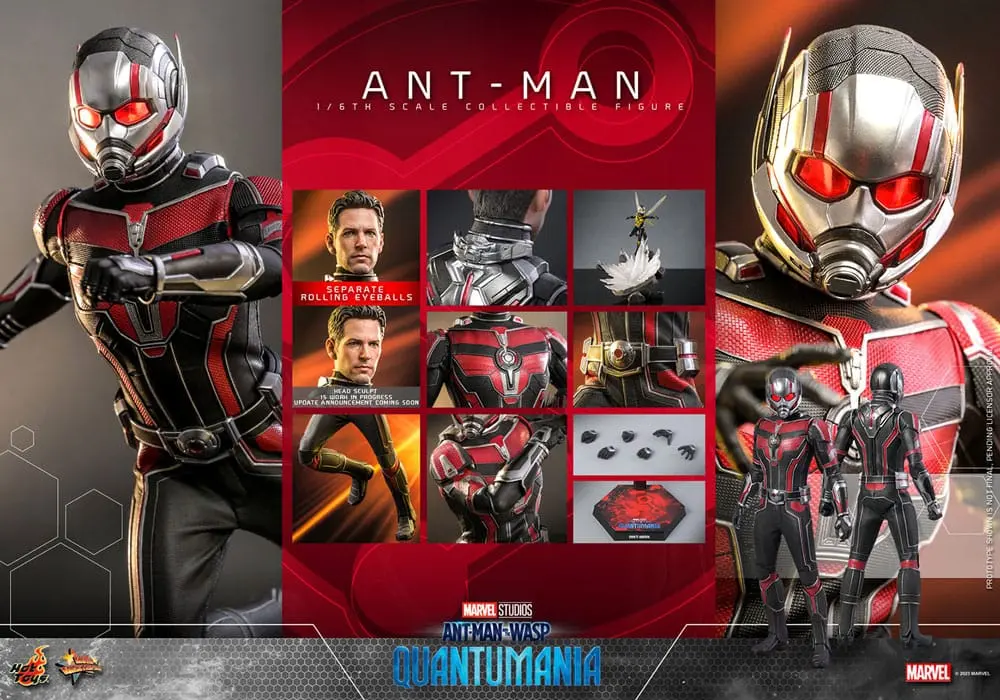 Ant-Man & The Wasp: Quantumania Movie Masterpiece Figurina de acțiune 1/6 Ant-Man 30 cm poza produsului