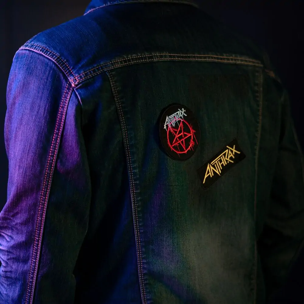 Set de 3 patch-uri Anthrax poza produsului