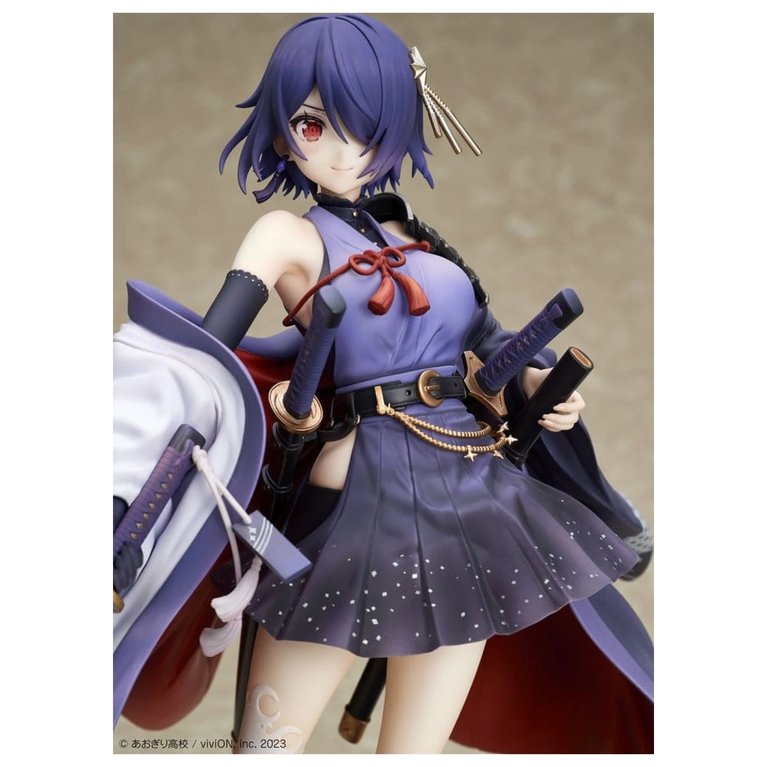 Aogiri High School figurina PVC 1/7 Otodama Tamako Japanese-style armament Ver. 25 cm poza produsului