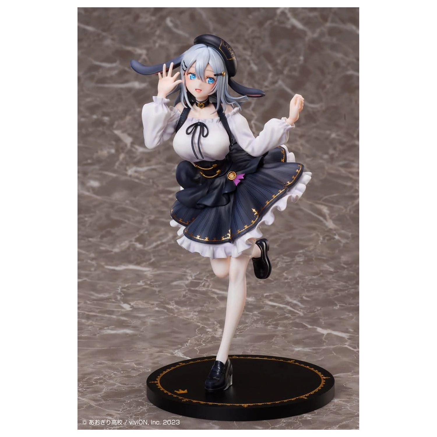 Figurină din PVC Aogiri High School 1/7 Yamaguro Nekuro Casual Outfit Ver. 22 cm poza produsului