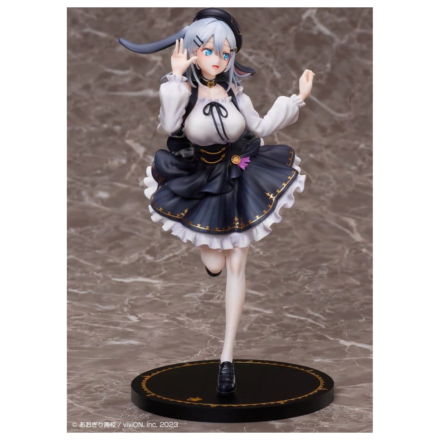 Figurină din PVC Aogiri High School 1/7 Yamaguro Nekuro Casual Outfit Ver. 22 cm poza produsului