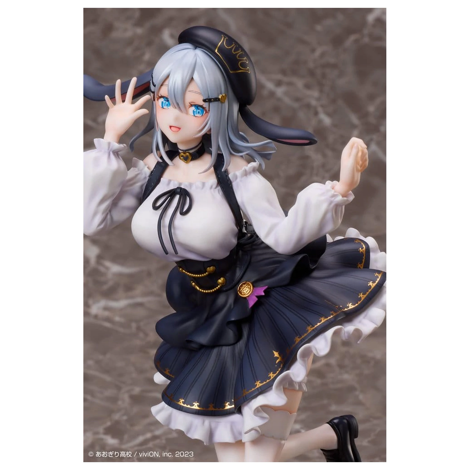 Figurină din PVC Aogiri High School 1/7 Yamaguro Nekuro Casual Outfit Ver. 22 cm poza produsului