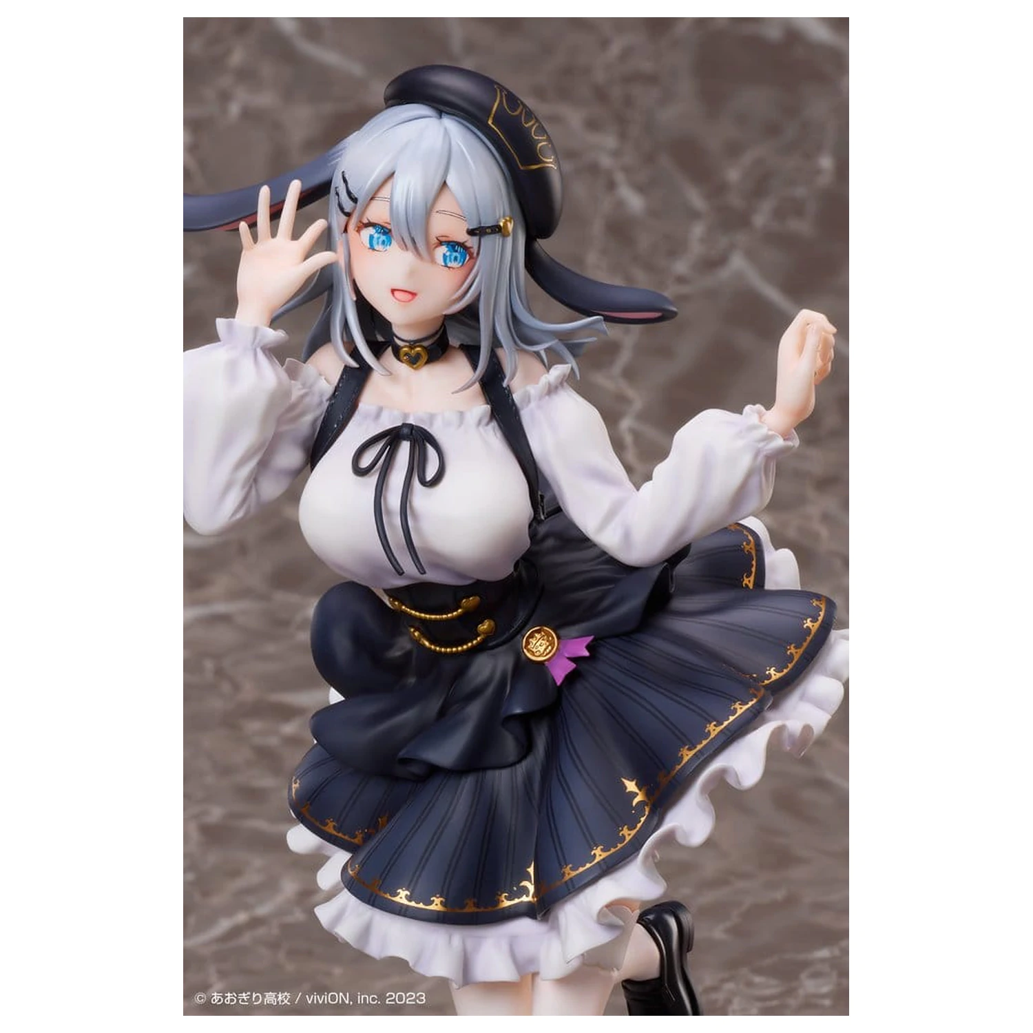Figurină din PVC Aogiri High School 1/7 Yamaguro Nekuro Casual Outfit Ver. 22 cm poza produsului