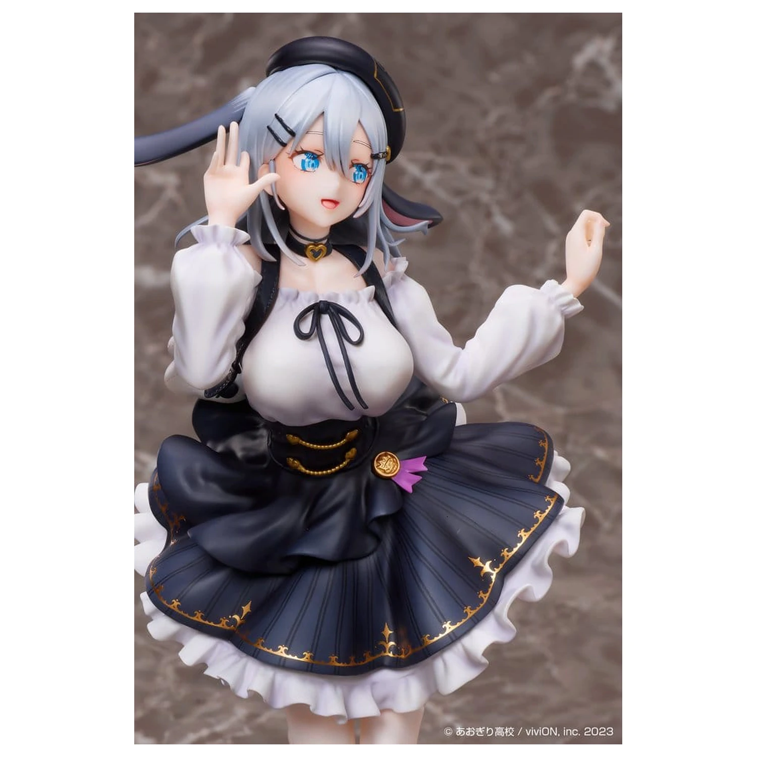 Figurină din PVC Aogiri High School 1/7 Yamaguro Nekuro Casual Outfit Ver. 22 cm poza produsului