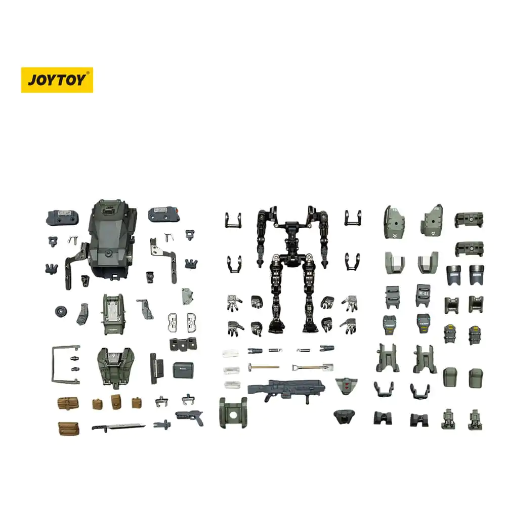 APOC Series Dark Source Figurina de actiune Bedrock Standard Combat Mecha 17 cm poza produsului