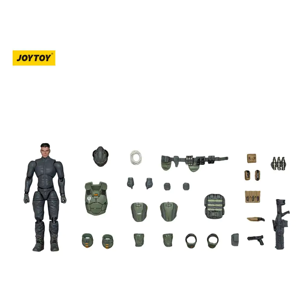 APOC Series Dark Source Figurina de actiune Bedrock Standard Combat Mecha Pilot 8 cm poza produsului