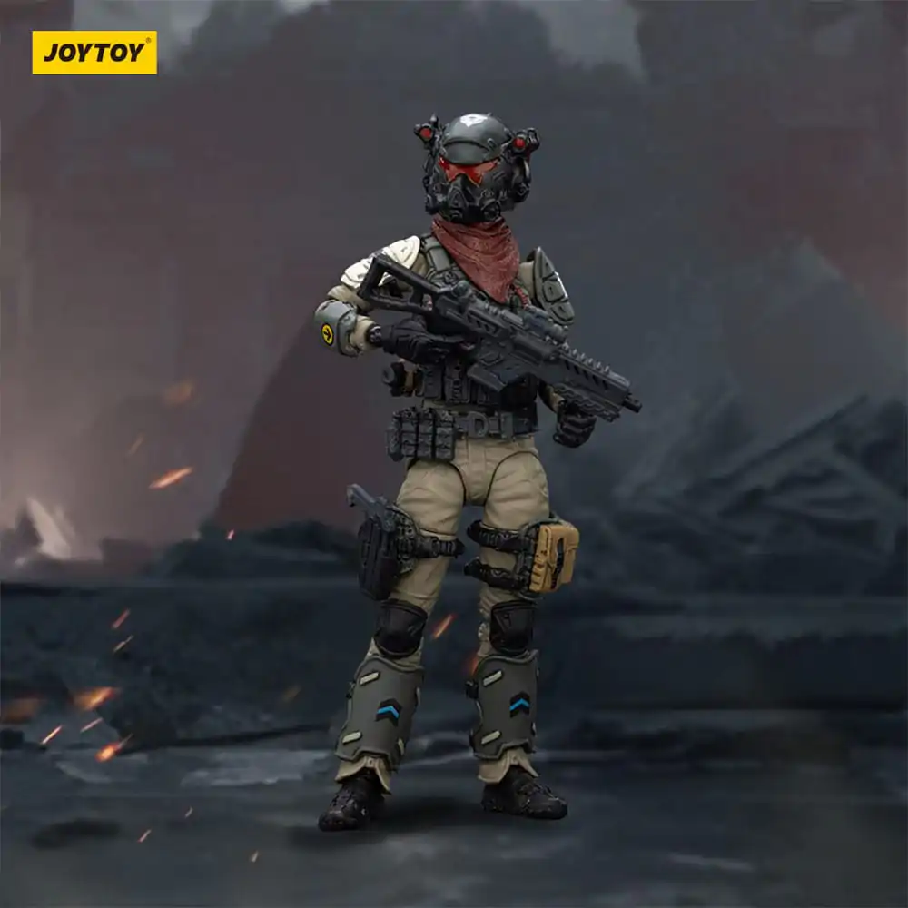 Figurină de acțiune APOC Series Dark Source Stellar Scar Assault Team Gravelgold 11 cm poza produsului