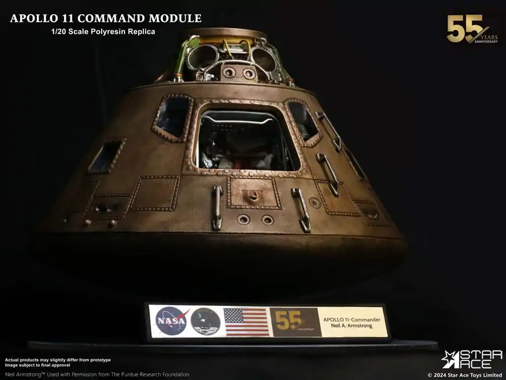 Apollo 11 Replica 1/20 Modul de Comandă (DX) 20 cm poza produsului