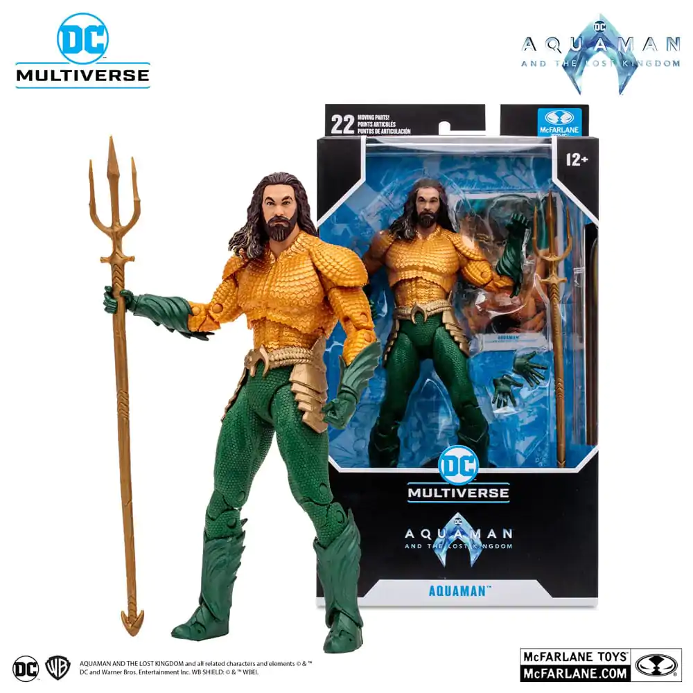 Aquaman and the Lost Kingdom DC Multiverse Figurina de Acțiune Aquaman 18 cm poza produsului