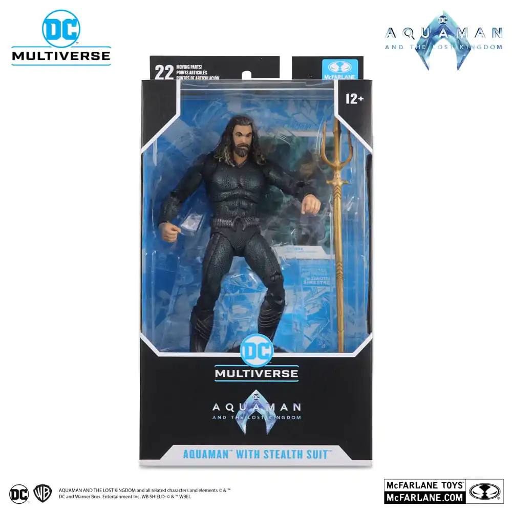 Aquaman and the Lost Kingdom DC Multiverse figurină de acțiune Aquaman cu Stealth Suit 18 cm poza produsului