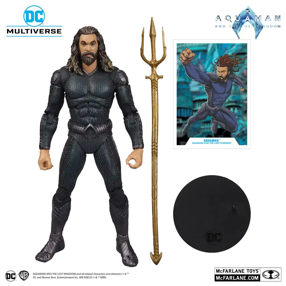 Aquaman and the Lost Kingdom DC Multiverse figurină de acțiune Aquaman cu Stealth Suit 18 cm poza produsului