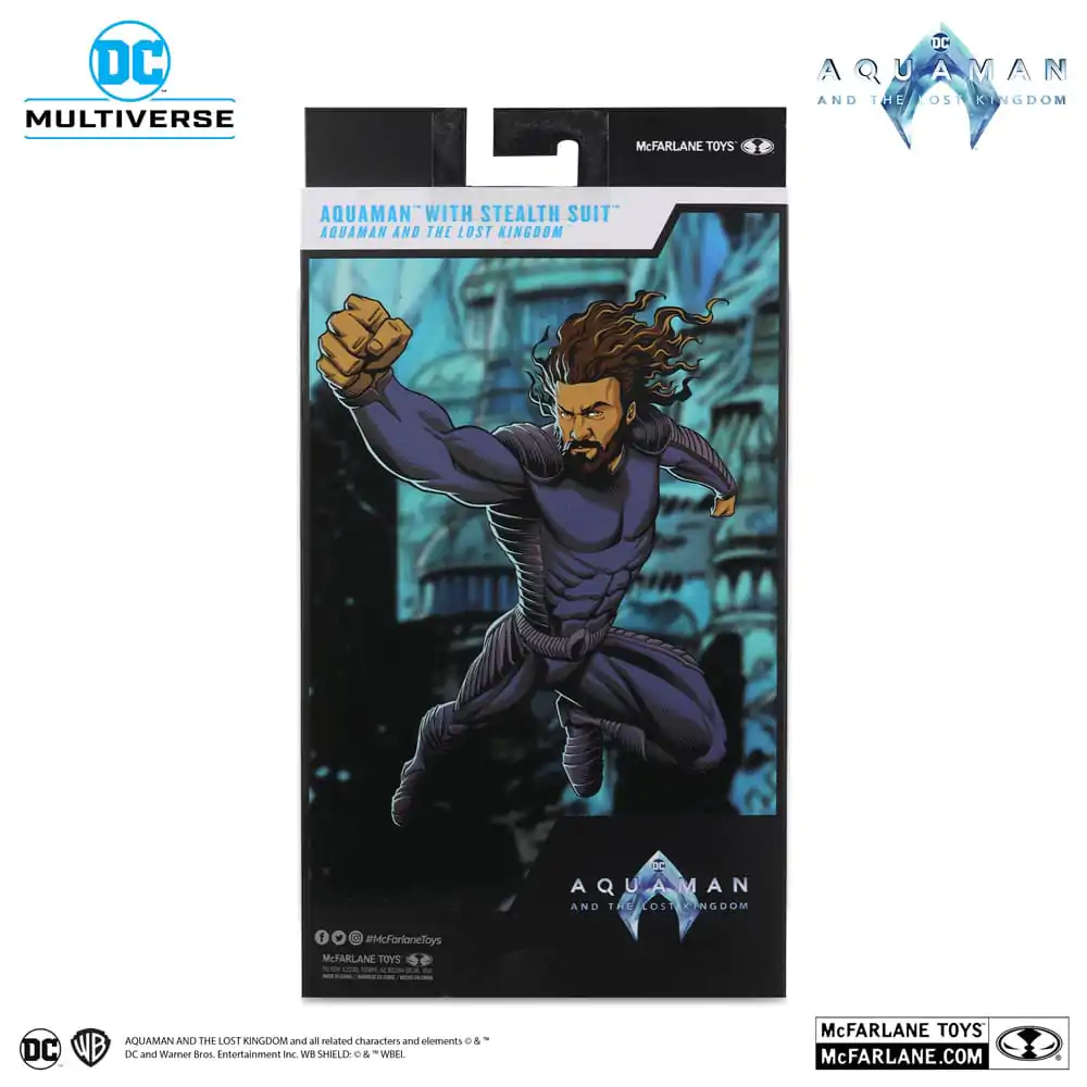 Aquaman and the Lost Kingdom DC Multiverse figurină de acțiune Aquaman cu Stealth Suit 18 cm poza produsului