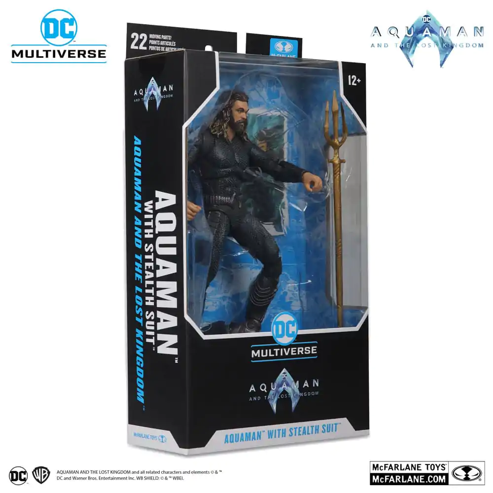 Aquaman and the Lost Kingdom DC Multiverse figurină de acțiune Aquaman cu Stealth Suit 18 cm poza produsului