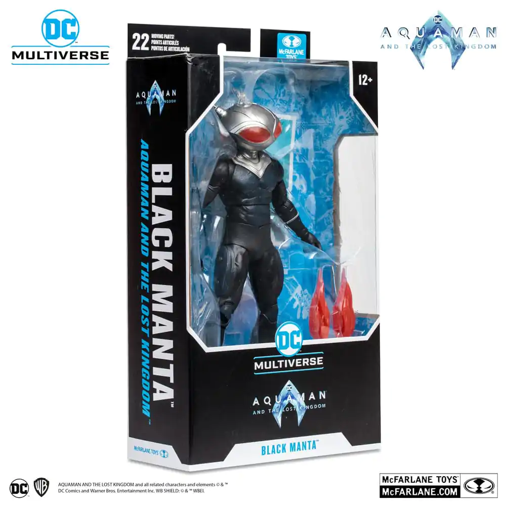 Aquaman and the Lost Kingdom DC Multiverse Figurina de acțiune Black Manta 18 cm poza produsului