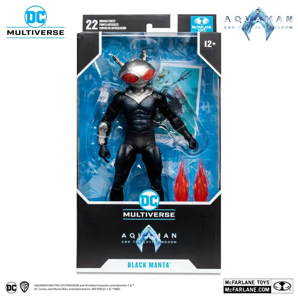 Aquaman and the Lost Kingdom DC Multiverse Figurina de acțiune Black Manta 18 cm poza produsului