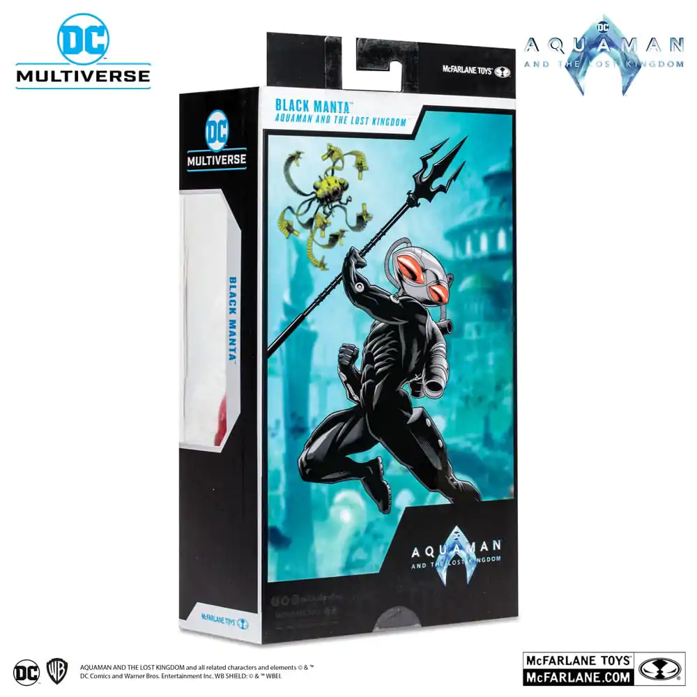 Aquaman and the Lost Kingdom DC Multiverse Figurina de acțiune Black Manta 18 cm poza produsului
