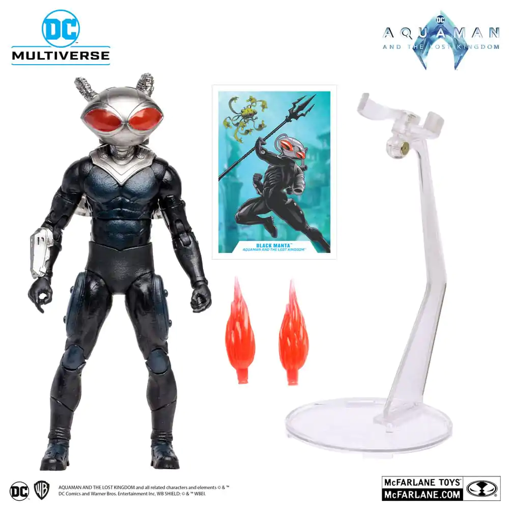 Aquaman and the Lost Kingdom DC Multiverse Figurina de acțiune Black Manta 18 cm poza produsului
