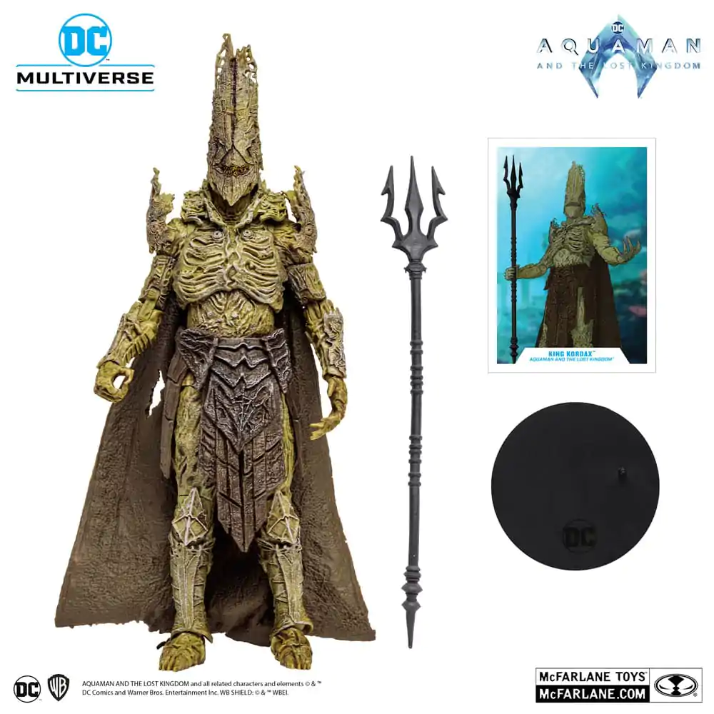 Aquaman and the Lost Kingdom DC Multiverse Figurina de acțiune King Kordax 18 cm poza produsului