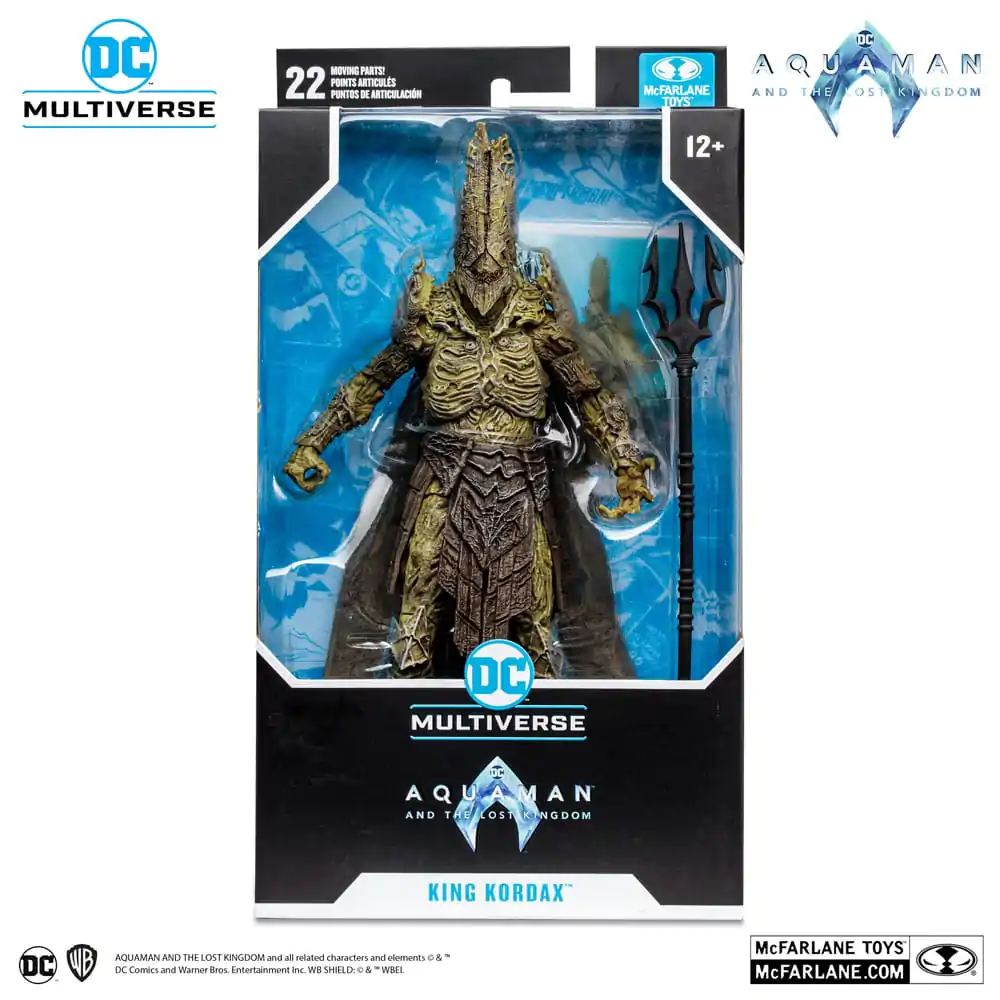 Aquaman and the Lost Kingdom DC Multiverse Figurina de acțiune King Kordax 18 cm poza produsului
