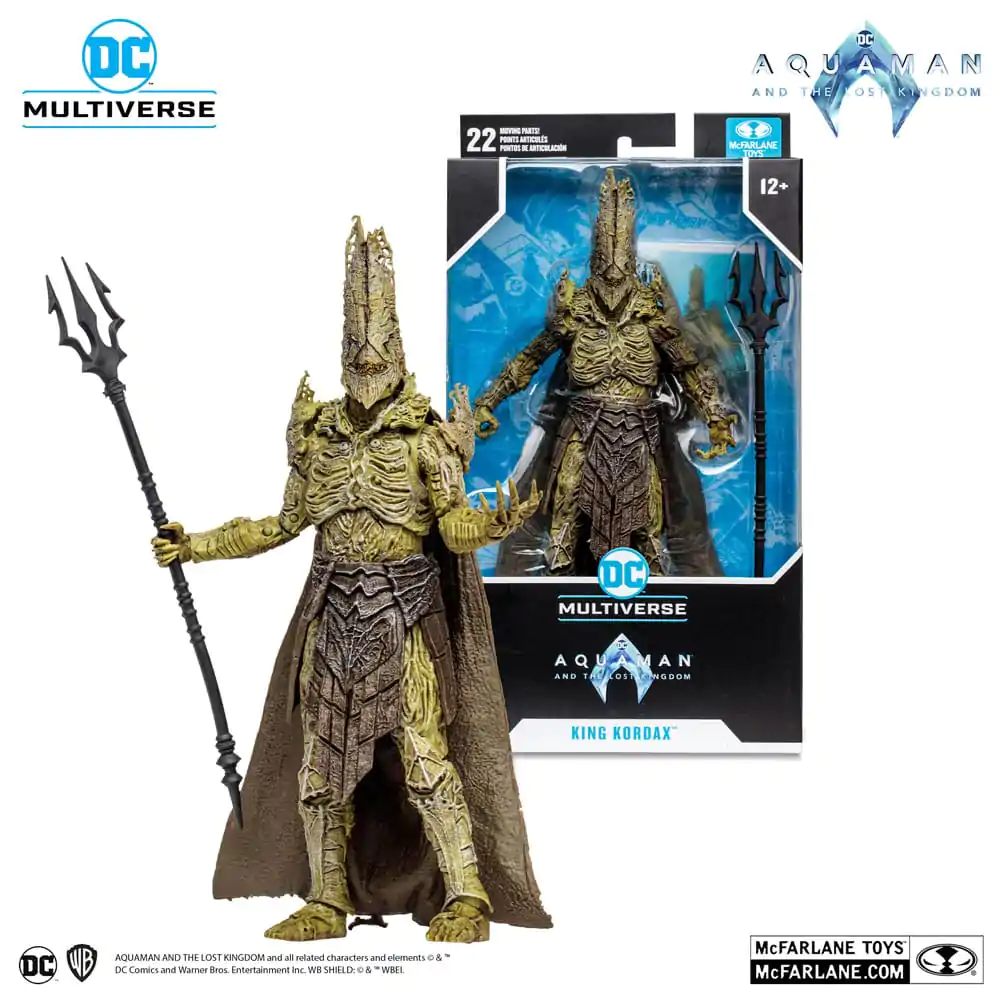 Aquaman and the Lost Kingdom DC Multiverse Figurina de acțiune King Kordax 18 cm poza produsului