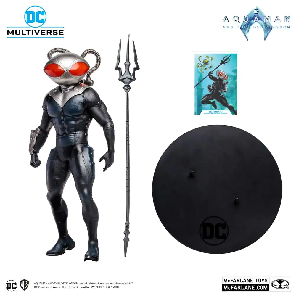 Aquaman and the Lost Kingdom DC Multiverse Megafig Figurina de Acțiune Black Manta 30 cm poza produsului