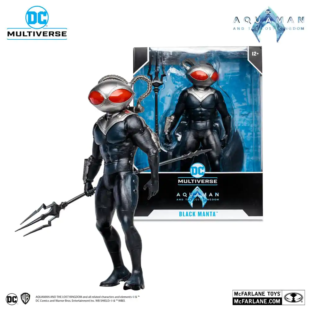 Aquaman and the Lost Kingdom DC Multiverse Megafig Figurina de Acțiune Black Manta 30 cm poza produsului