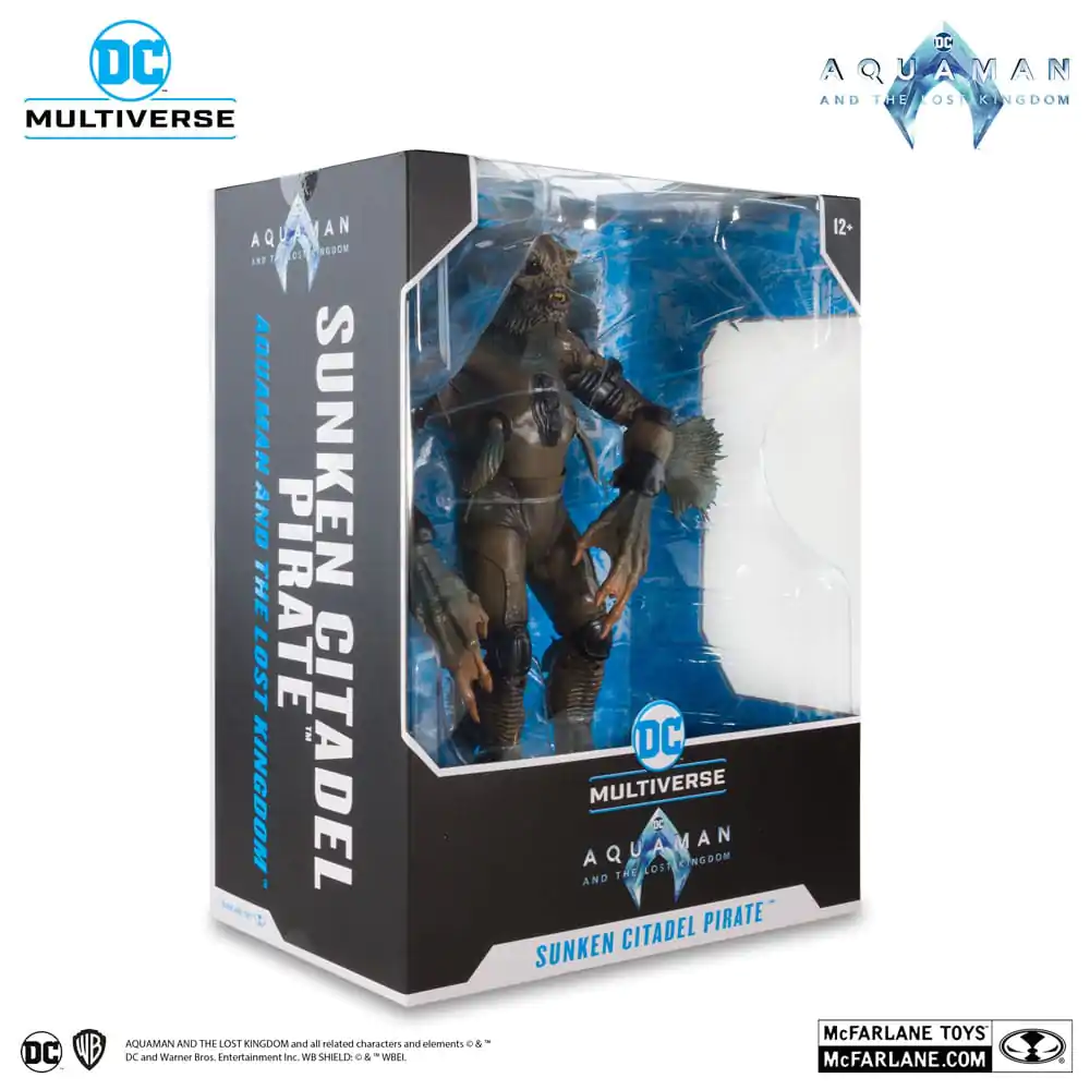 Aquaman and the Lost Kingdom DC Multiverse Megafig Figurina de acțiune Citadelă Scufundată Pirat 30 cm poza produsului